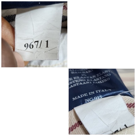 Authentic Burberry Stripe pattern cropped jacket - Picture 14 of 16